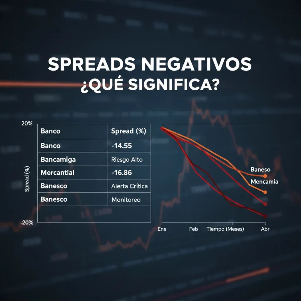 Bancamiga Lidera con Spreads Negativos: ¿Qué Significa?