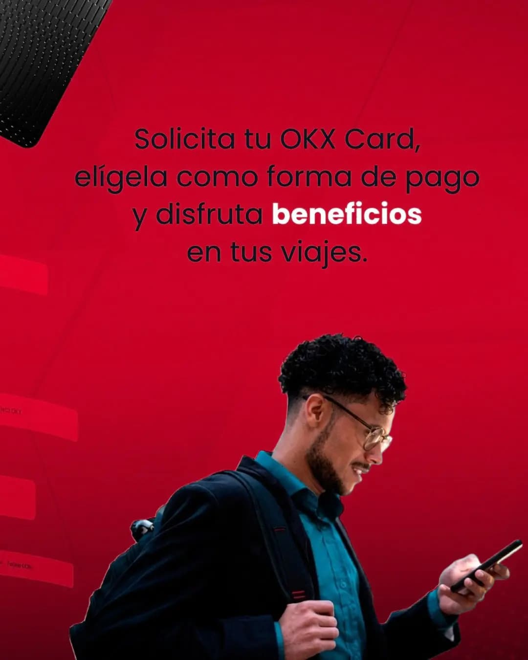 Solicita tu OKX Card, elígela como forma de pago y disfruta beneficios en tus viajes