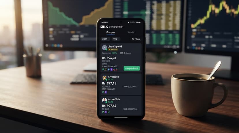 Alerta en el comercio P2P: spread general de USDT en Venezuela sube a 4,61%