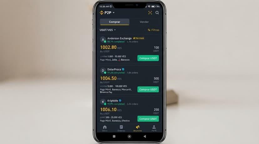 Análisis de spread y prima en el comercio P2P de USDT en Venezuela