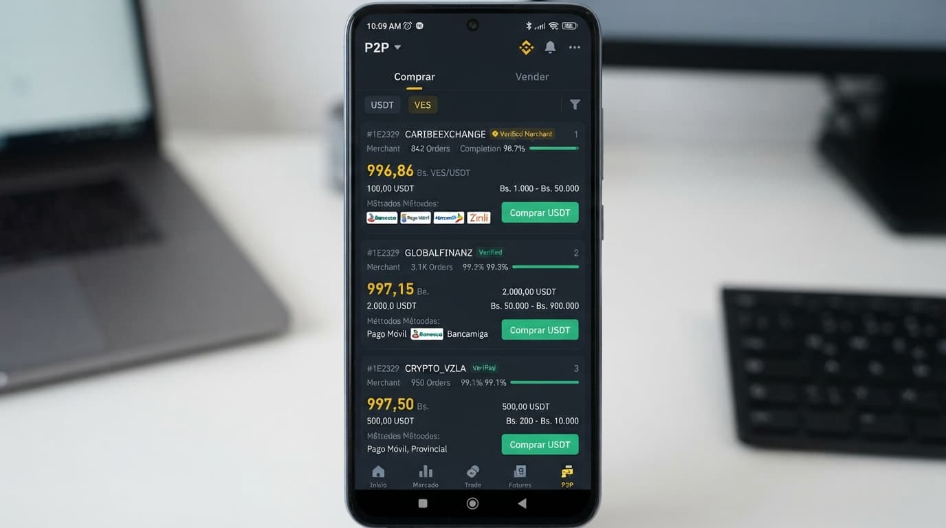 Análisis del spread y prima P2P de USDT frente al BCV: impacto en liquidez