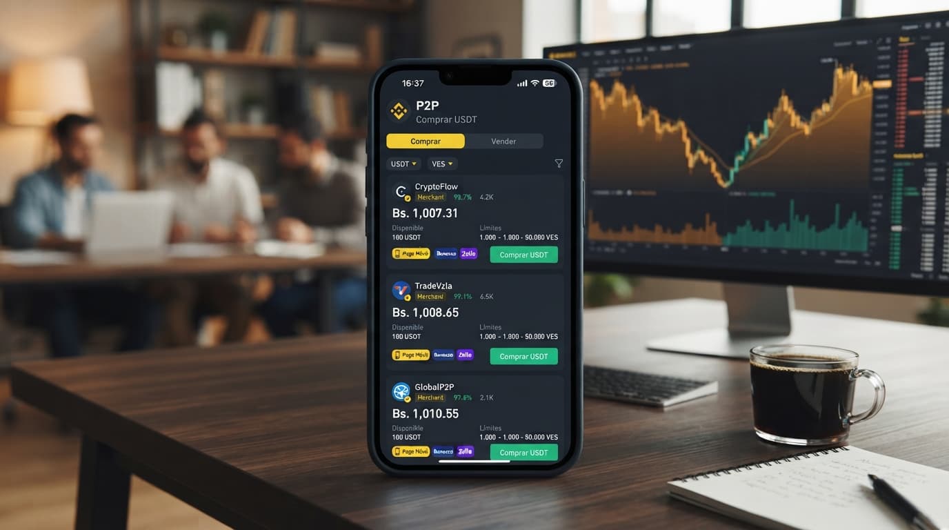 Análisis P2P: Spread de 2.09% y prima de 14.57% frente al BCV en Venezuela