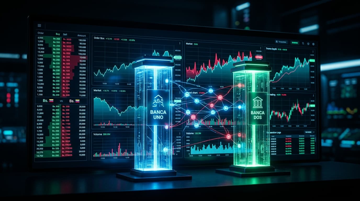 BDV y Banesco concentran liquidez P2P de USDT con spread de 4,25%