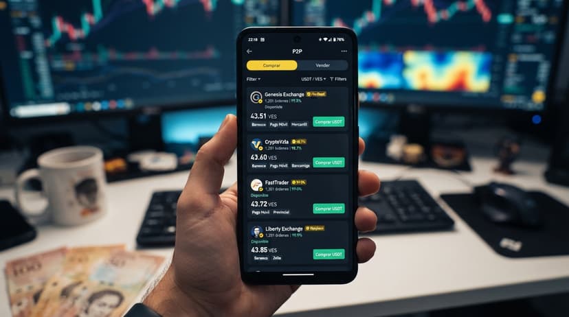 Binance habilita depósitos en bolívares: qué cambia en el P2P de USDT