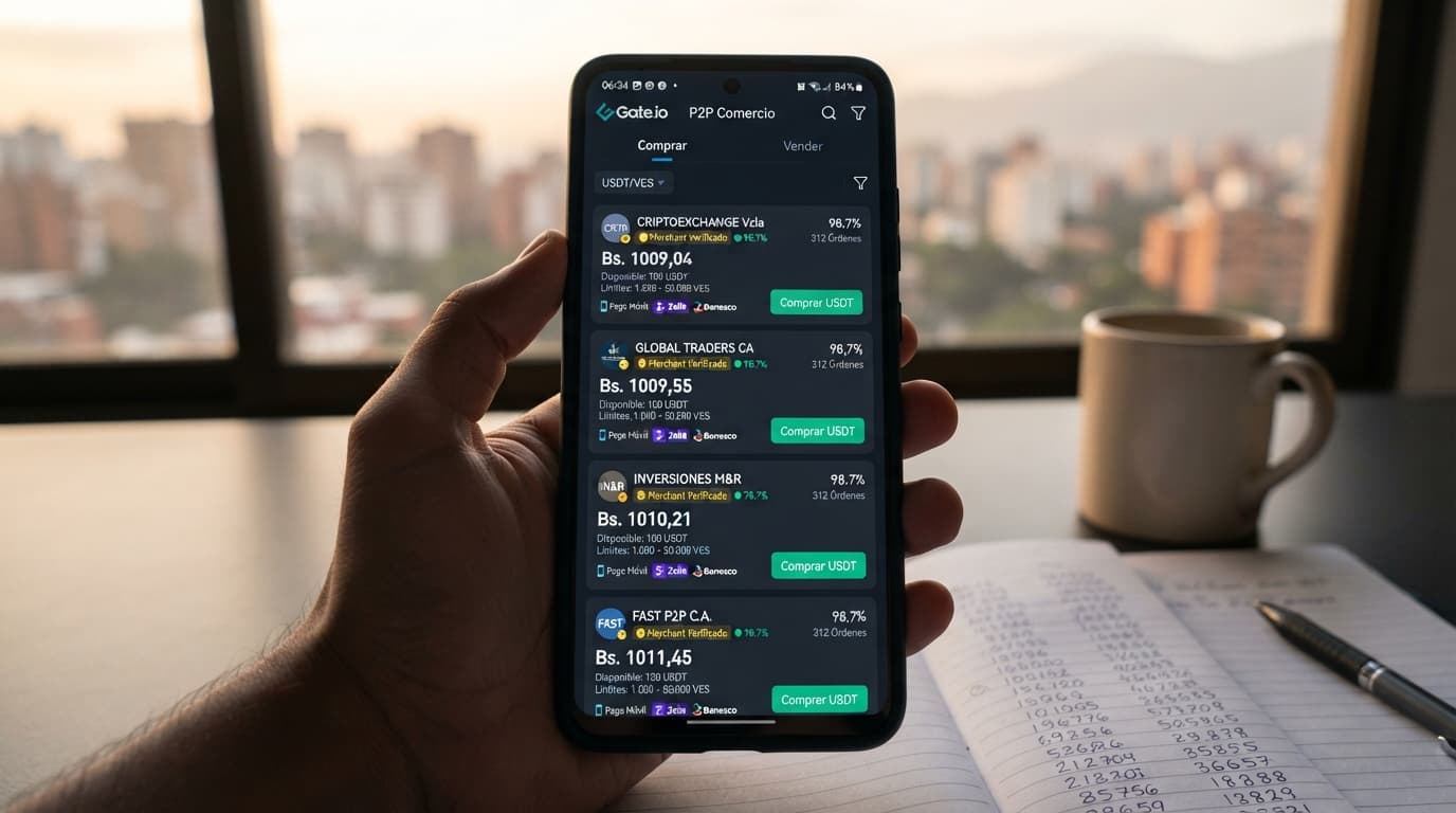Binance P2P: spread de 4,8% y prima de 15,4% sobre el BCV con 198 anuncios