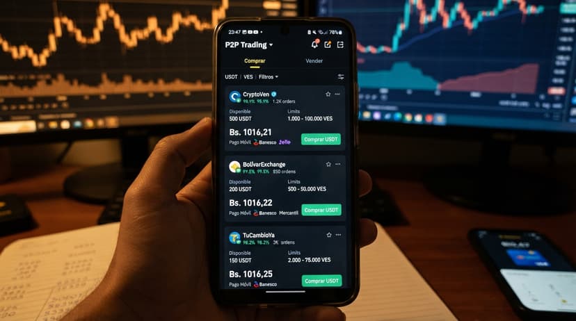 Binance vs. Bybit en el P2P: spread, liquidez y bancos al 11 de octubre