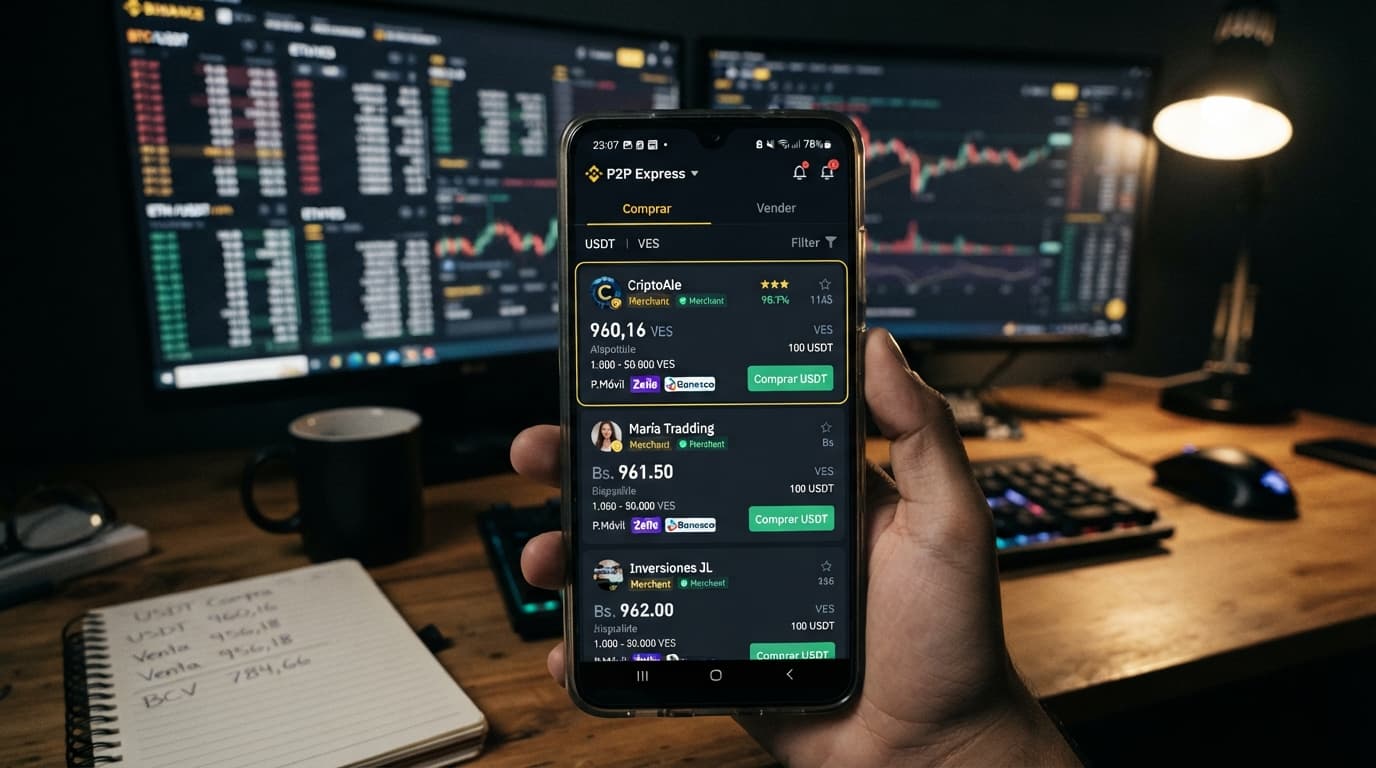 Binance vs Bybit en el P2P venezolano: precio, bancos y liquidez al 17-S