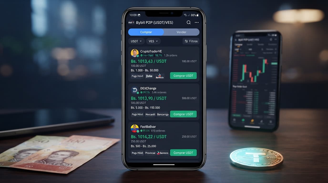 Binance vs OKX en Venezuela: análisis del spread de 2.09% en el comercio P2P
