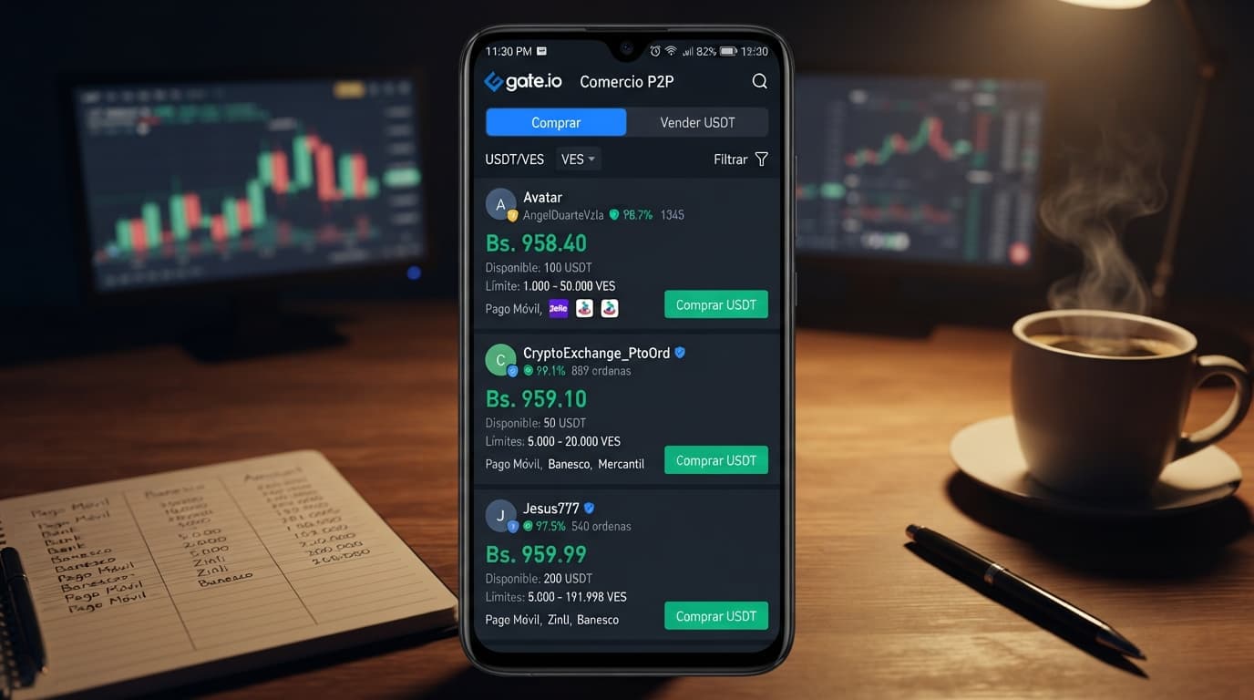 Binance y Bybit P2P: bancos, límites y profundidad del libro en Venezuela