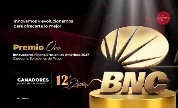 BNC gana oro en Fintech Americas: remesas, dólar y el pulso del P2P