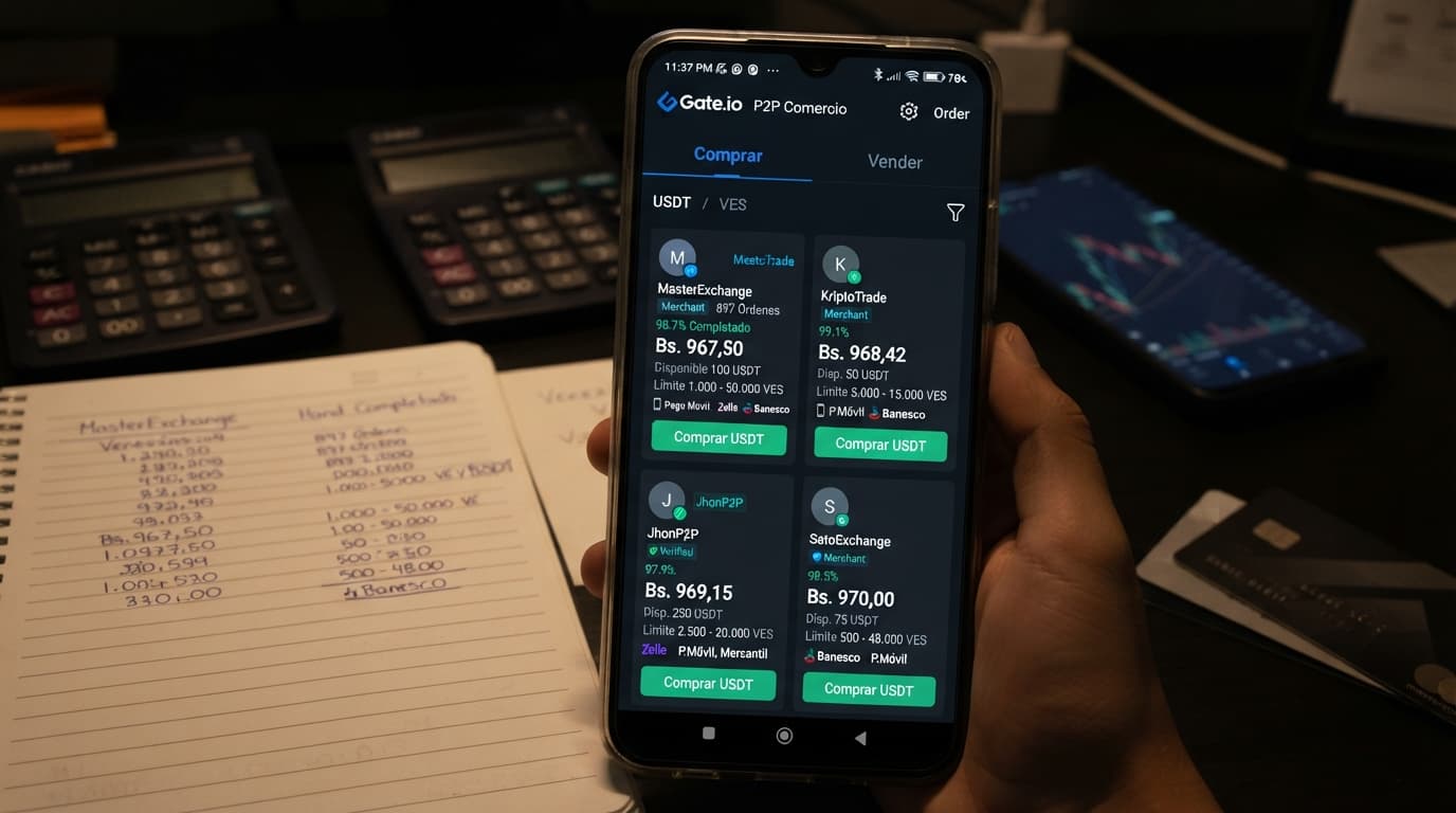 Brecha de Bs. 27,41 entre MEXC y OKX: el libro real lo mueven Binance y Bybit