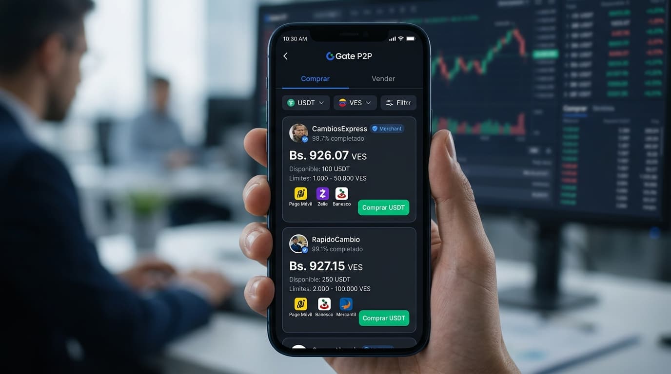 Brecha de USDT entre Binance, Bybit y OKX toca 3,95% con prima de 21% ante BCV