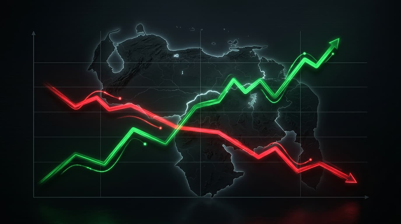 Brecha del 16,9% y spreads bancarios: Análisis del mercado P2P venezolano