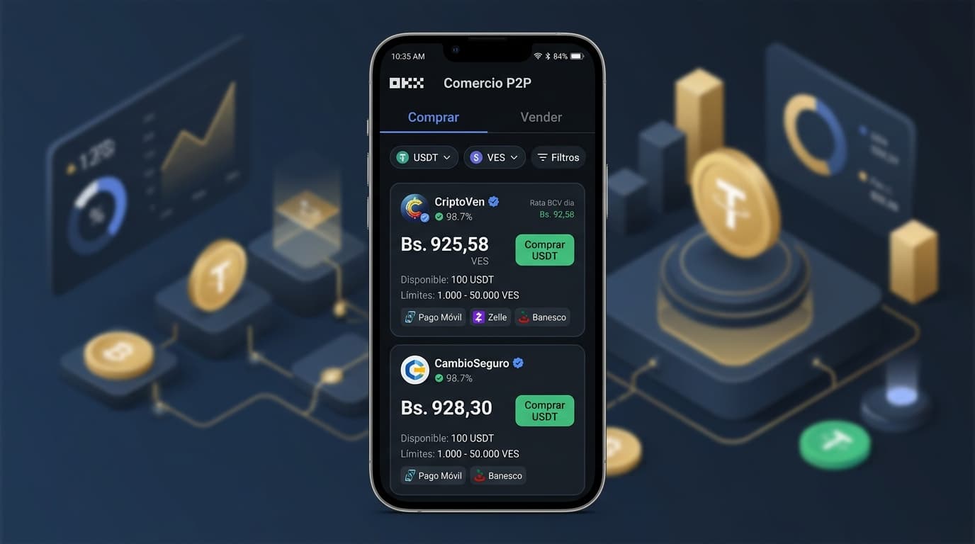Brecha del 20.18% entre dólar BCV y USDT: liquidez y spreads bancarios