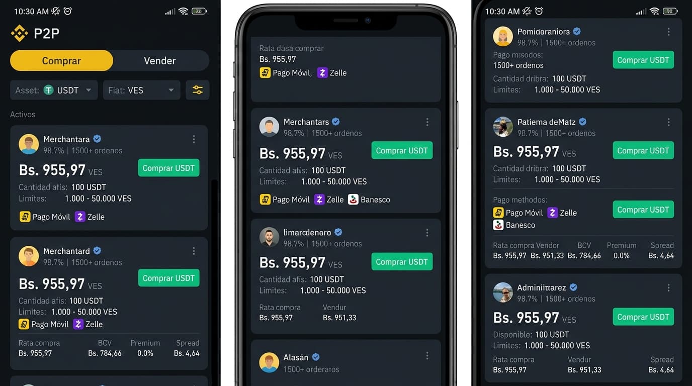 Brecha entre el BCV y el USDT P2P alcanza el 21,8%: Análisis de mercado