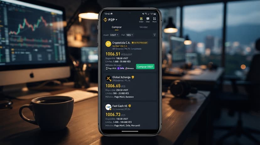 Bybit y OKX registran brecha del 1,49% en el precio de USDT en Venezuela