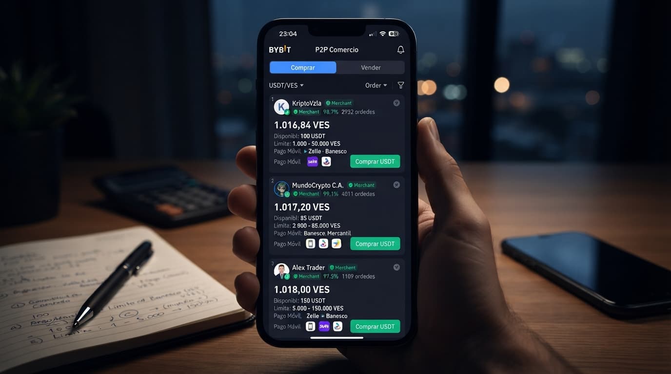 Cómo leer el mercado P2P de USDT en Venezuela: spread, prima y liquidez
