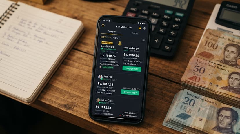 Cómo leer el order book P2P: spread, profundidad y desequilibrio
