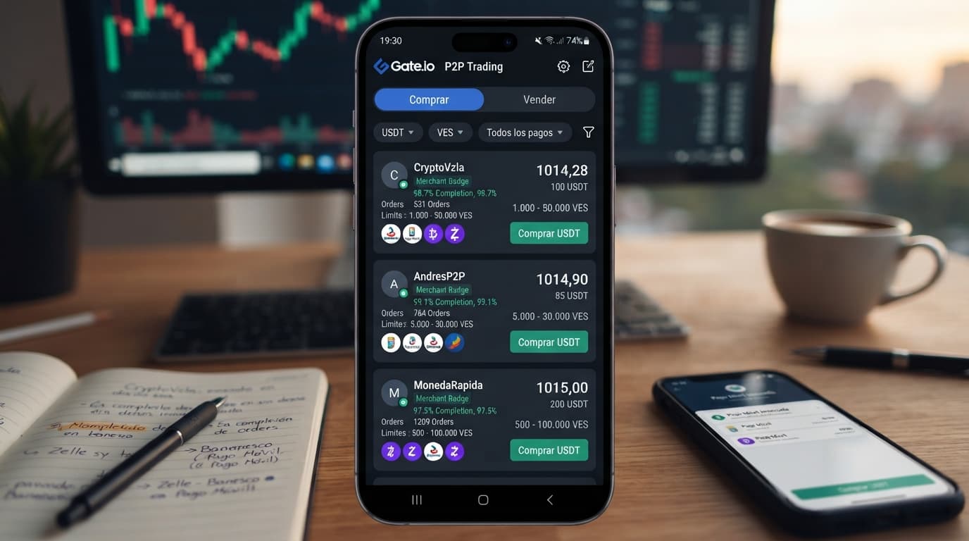 Cómo leer el order book y el comparador de bancos antes de comprar USDT P2P