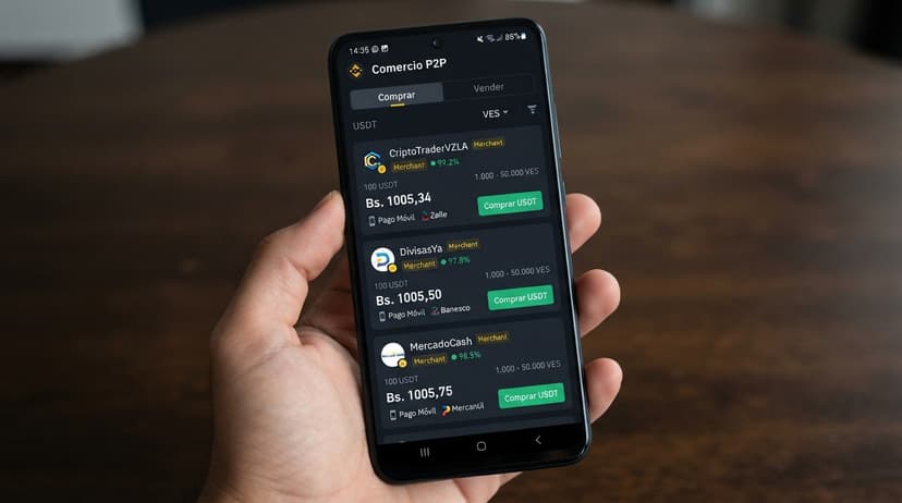 Cómo leer un order book P2P de USDT/VES: spread, profundidad y prima
