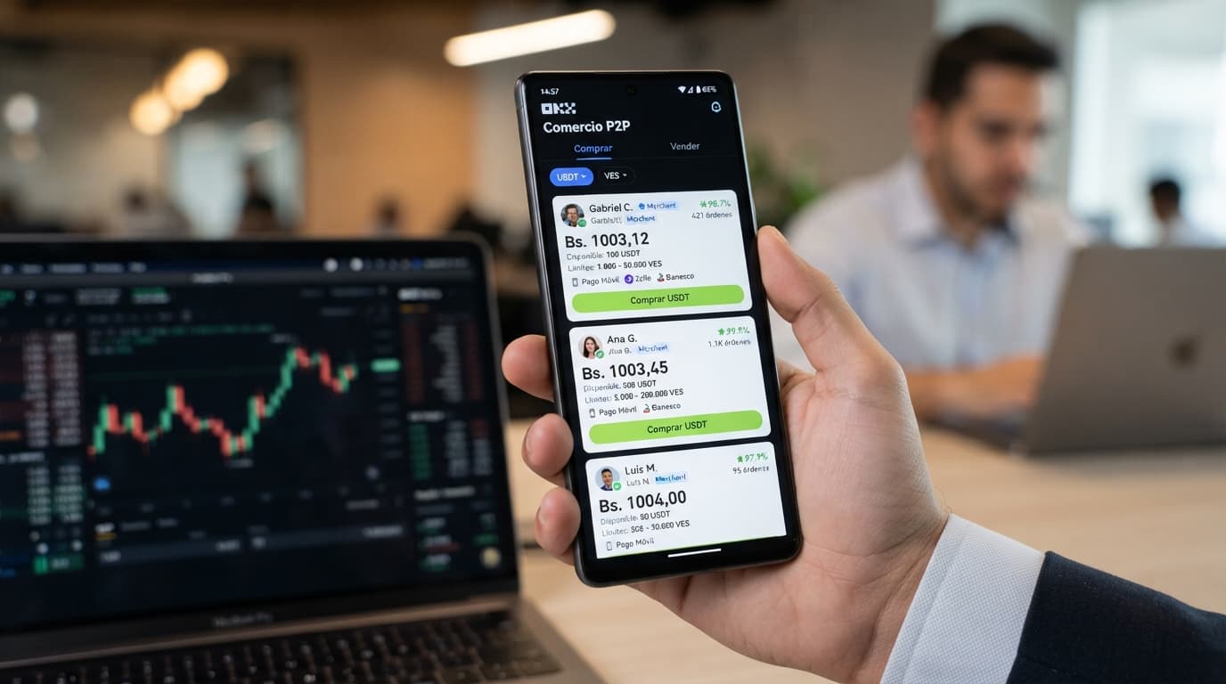 Cómo operar seguro con Pago Móvil en el comercio P2P de USDT (Spread 3,5%)