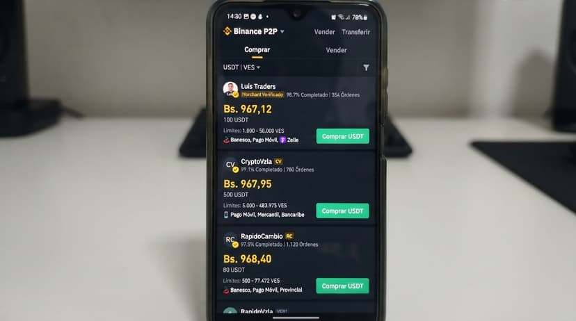 Compra USDT P2P sin pagar spread excesivo: guía con Order Book y Comparador de Bancos