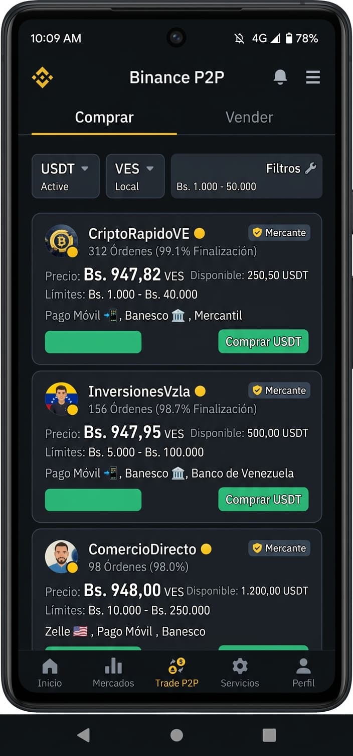 Detecta la Trampa del Alquiler de Cuentas en Binance P2P