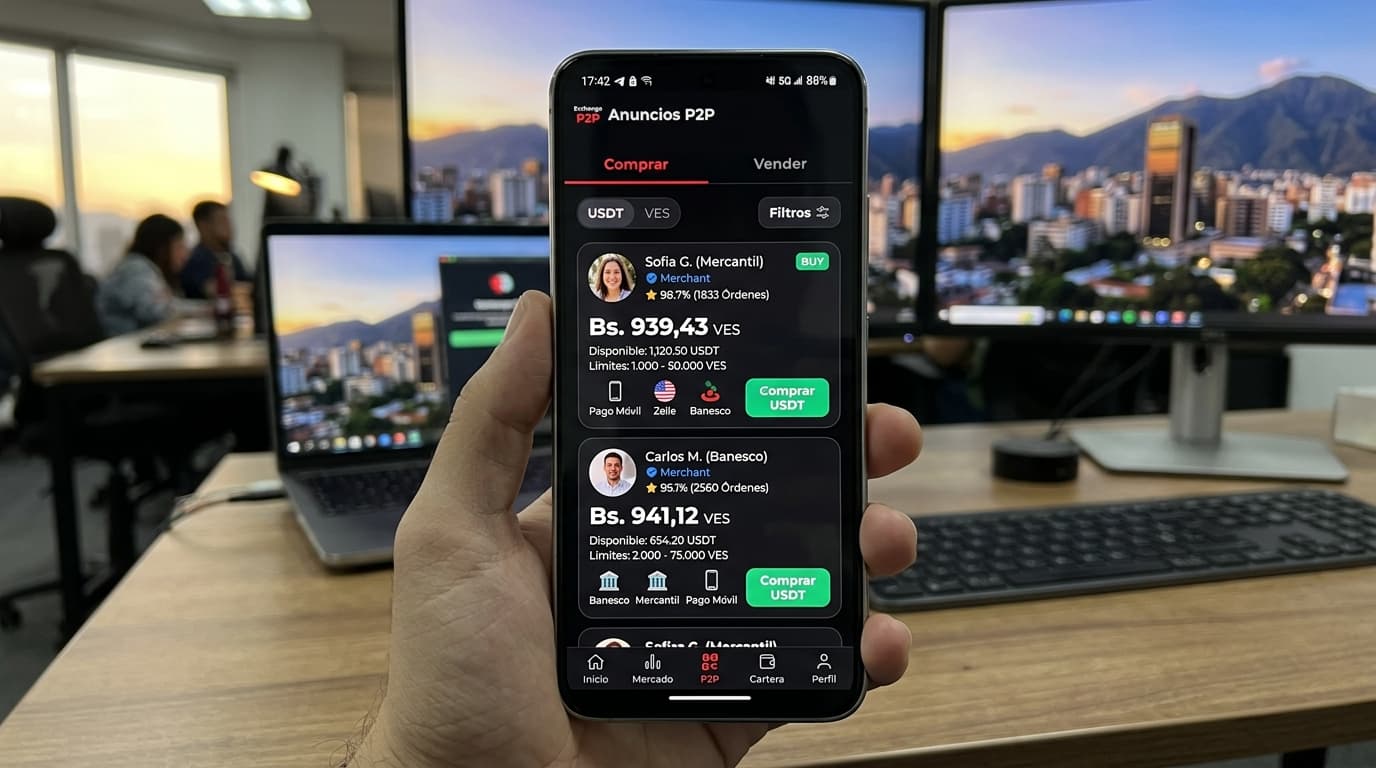 Dólar digital en Venezuela: radiografía del mercado P2P en 2026