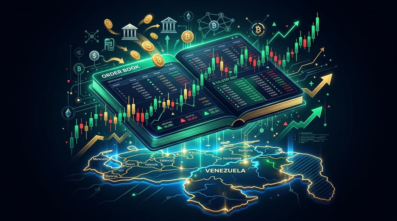 Domina el P2P: Order Book, Spread y Prima en Venezuela