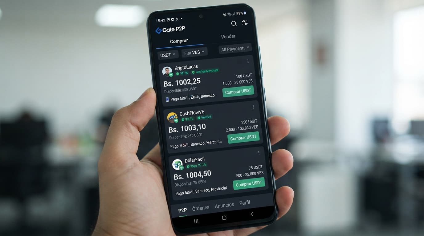 El doble spread del USDT P2P: 3,54% en el radar y 0,01% en el libro