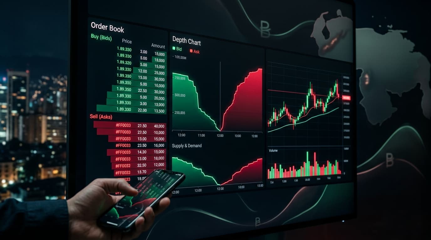 Guía P2P: Cómo leer el Order Book y calcular el spread USDT/VES