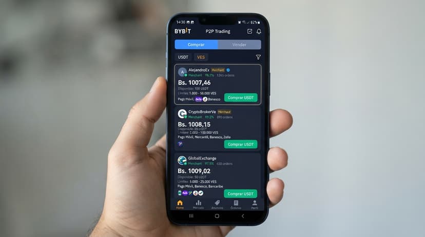 Guía sobre el spread y la prima en el comercio P2P de USDT en Venezuela