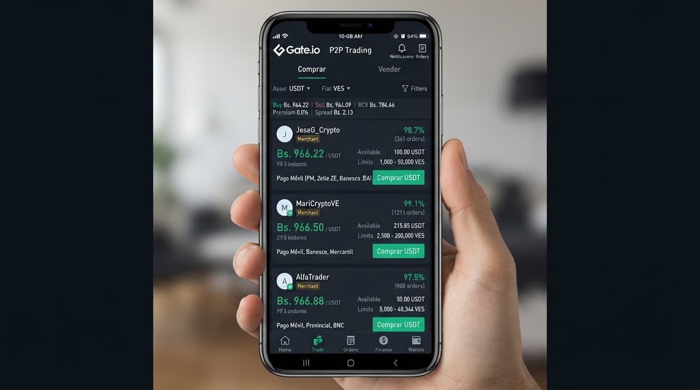Mapa P2P: Binance y Bybit concentran el libro; Banesco agrupa 22,3%