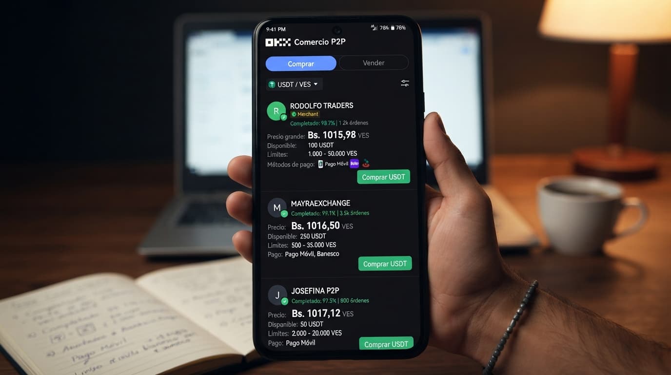 Order book P2P y spread real: checklist de 5 pasos para comprar USDT