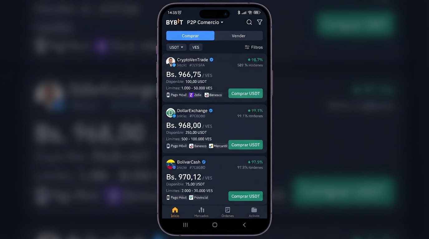 Order book USDT/VES: por qué el spread de 4,51% contradice al radar
