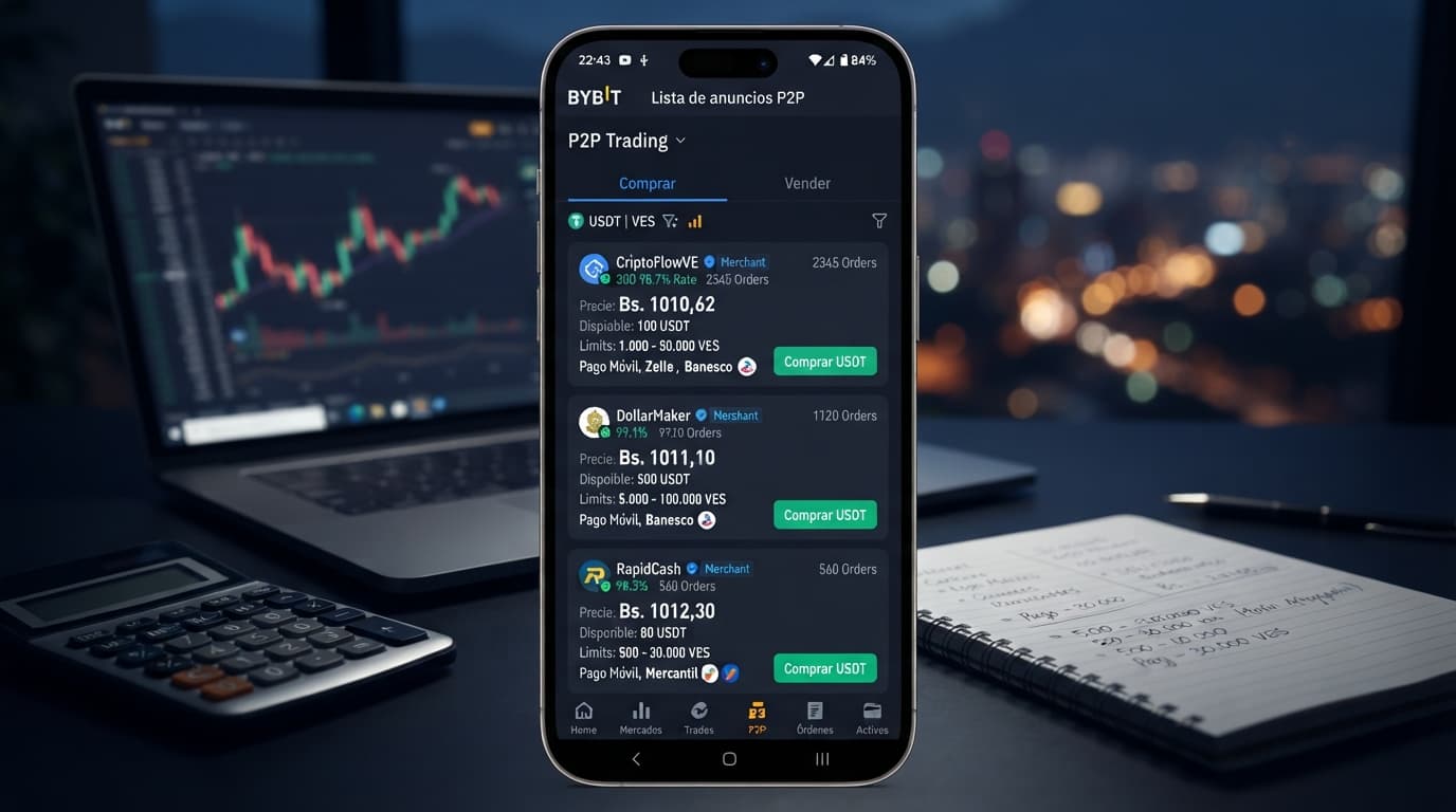 Order book USDT/VES: por qué el spread publicado no es el costo real