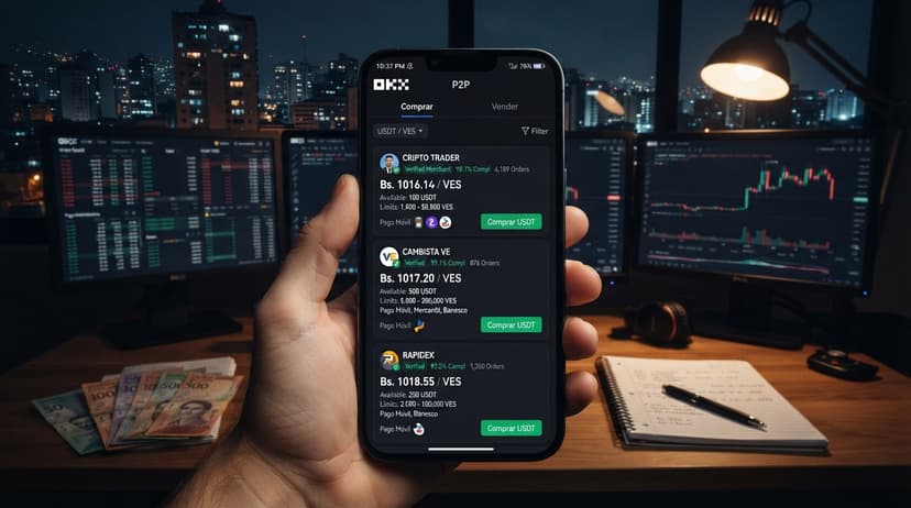 P2P en Venezuela: cómo cambiaron Binance, Bybit y MEXC el 10 de octubre