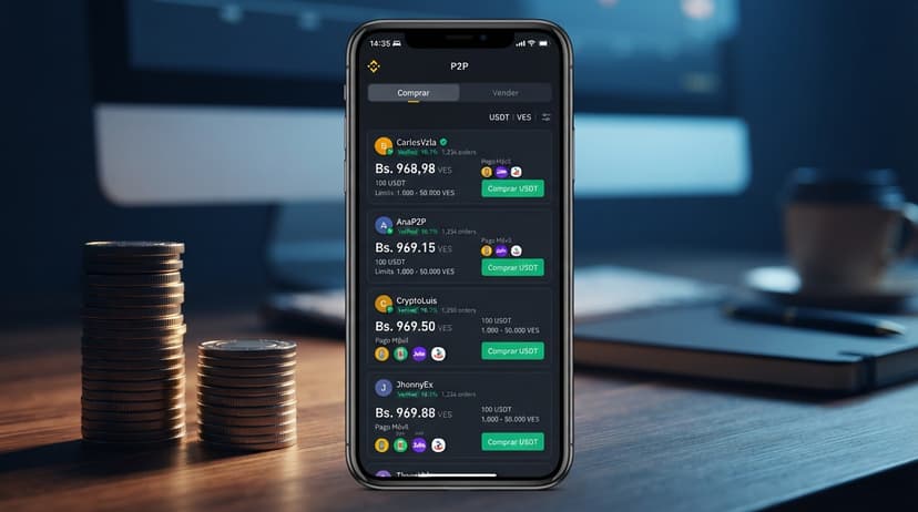 Por qué el radar marca 4,97% y el libro USDT/VES solo 0,08%