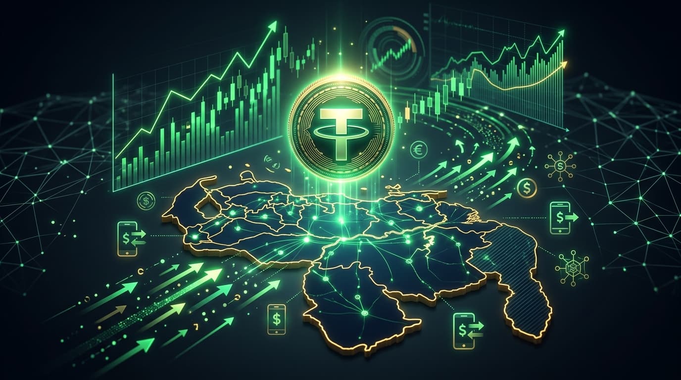 Prima de USDT en Venezuela llega al 14% sobre BCV por alta presión compradora