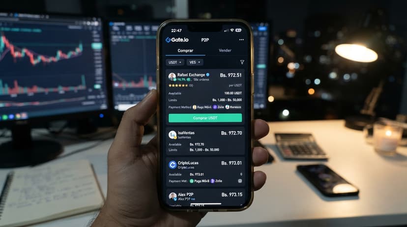 Prima del USDT en P2P llega a 14,7% frente al BCV y el spread real cae a 0,12%