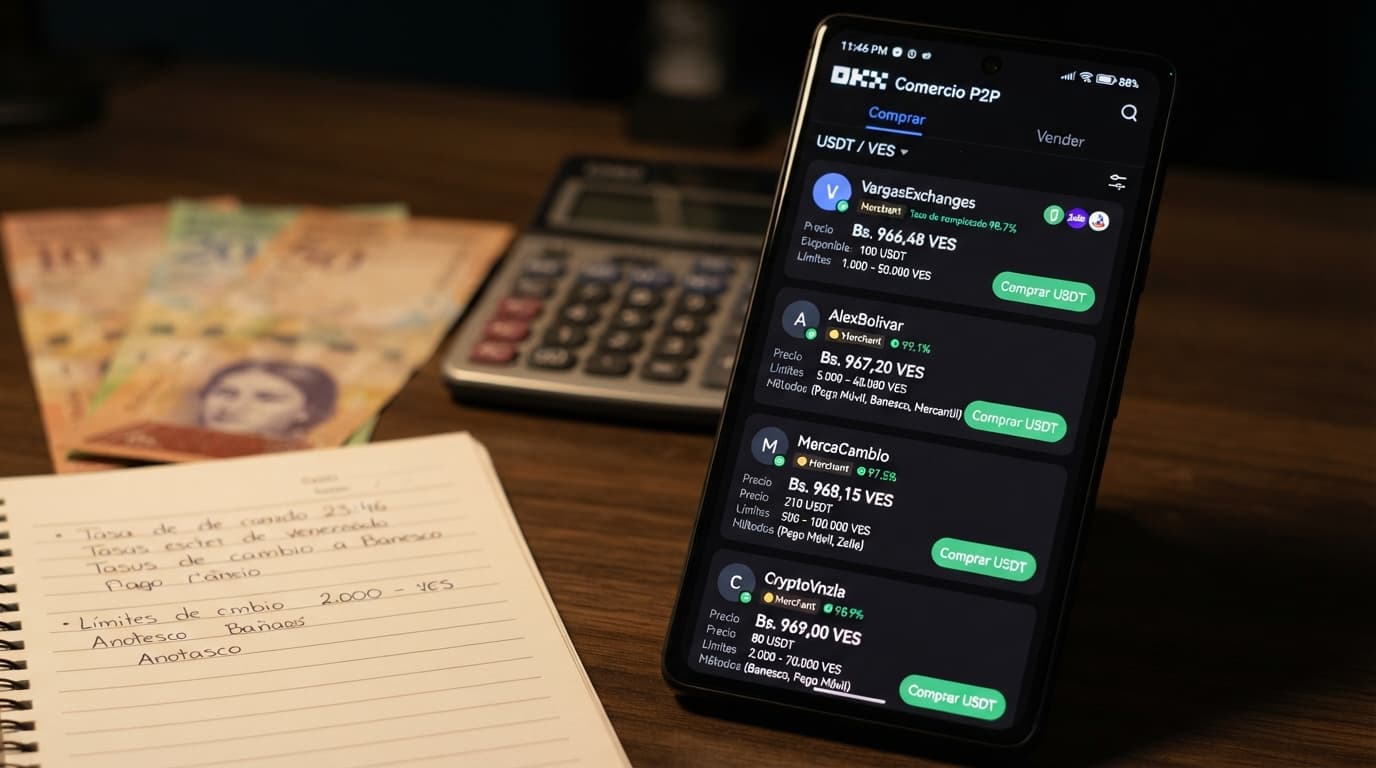 Prima del USDT P2P: 13,79% frente al BCV y por qué no es un solo número