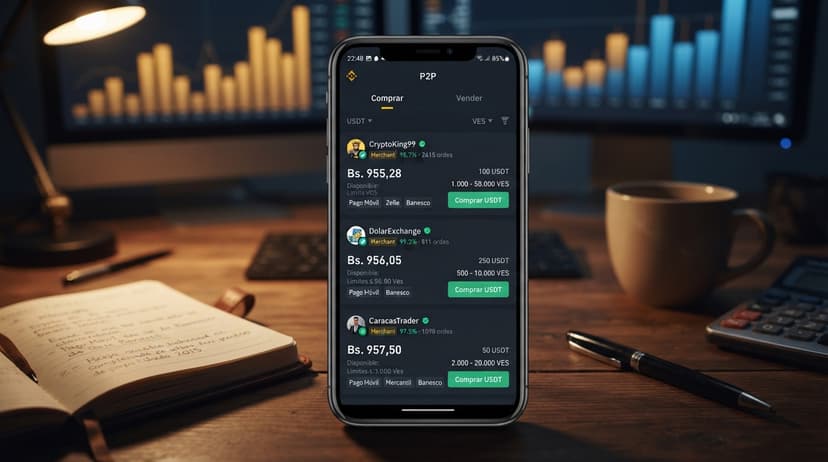 Prima USDT/BCV baja a 12,44% pero el spread entre exchanges llega a 4,67%