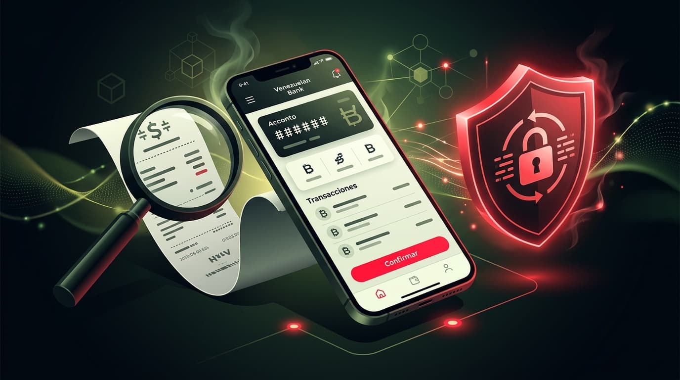 Protocolo Anti-Estafas P2P: Verifica Titularidad y Comprobantes VES