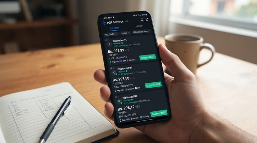 Protocolo anti-fraude P2P: checklist antes de liberar fondos USDT/VES