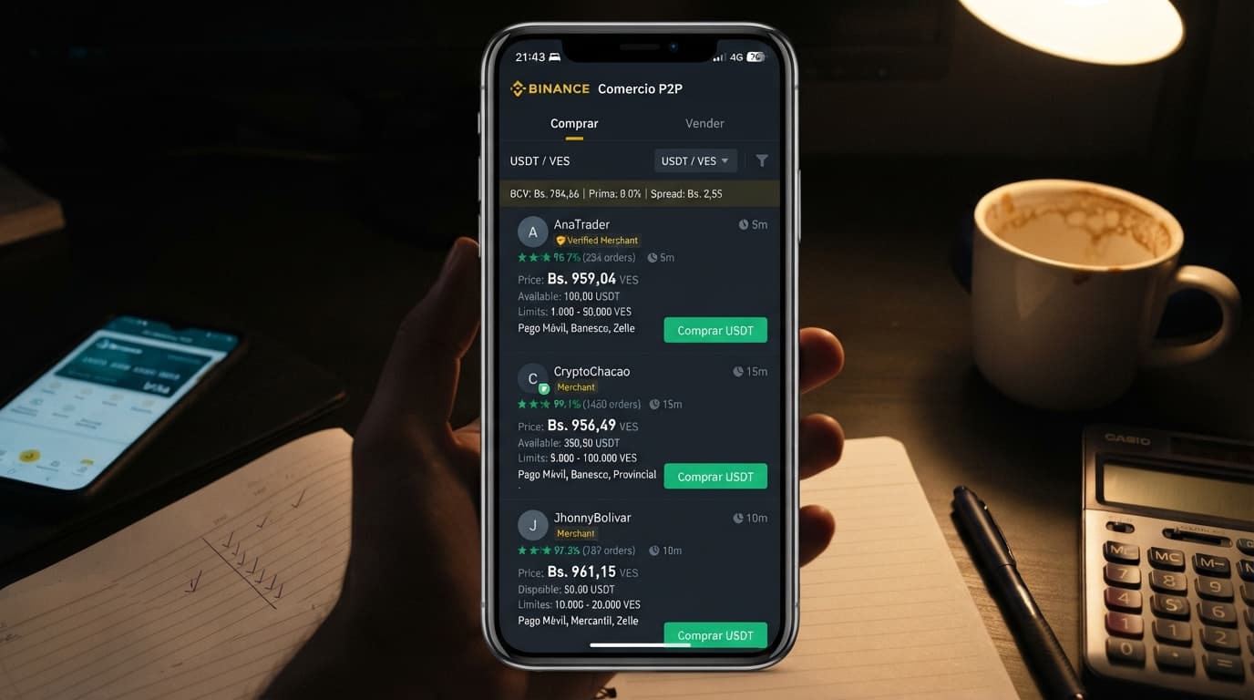 Protocolo anti-fraude P2P: verificaciones antes de liberar USDT en Venezuela