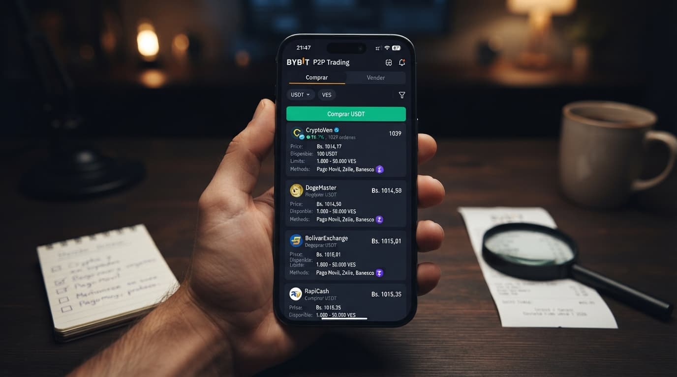 Protocolo antifraude P2P: 7 pasos para verificar contraparte en USDT/VES