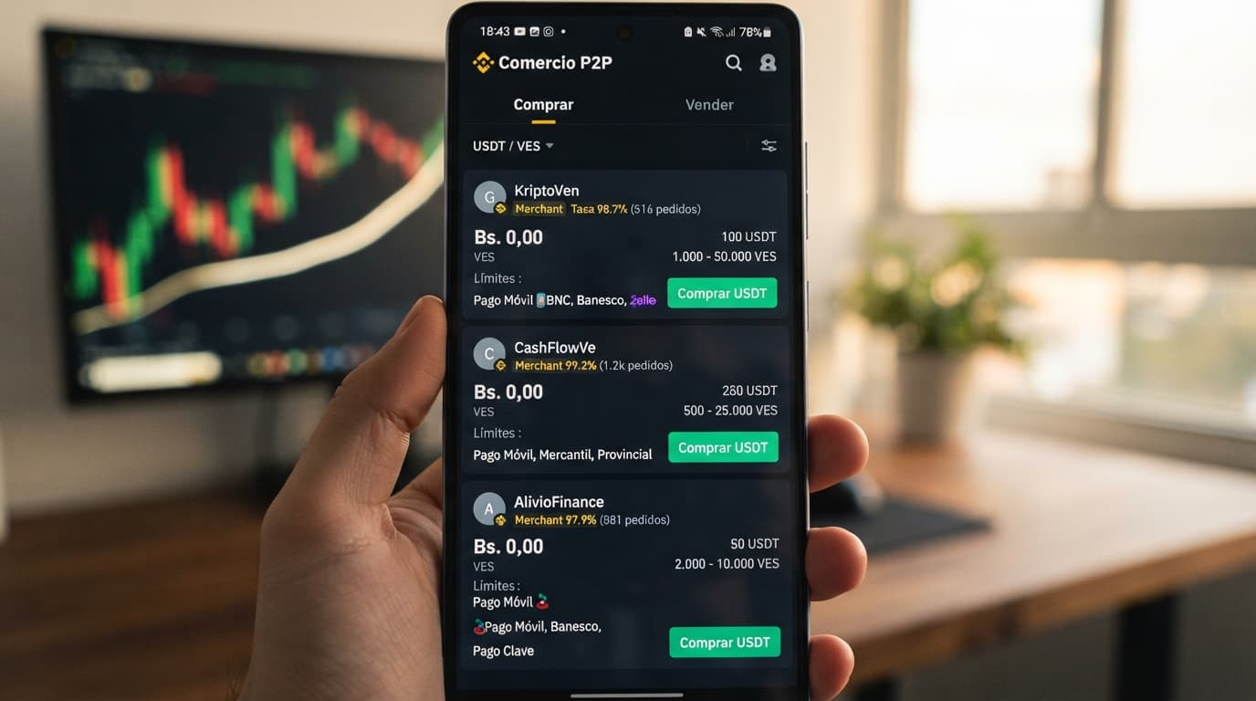 Pulso P2P: 69,7% de presión compradora y prima de 14,25% sobre el BCV