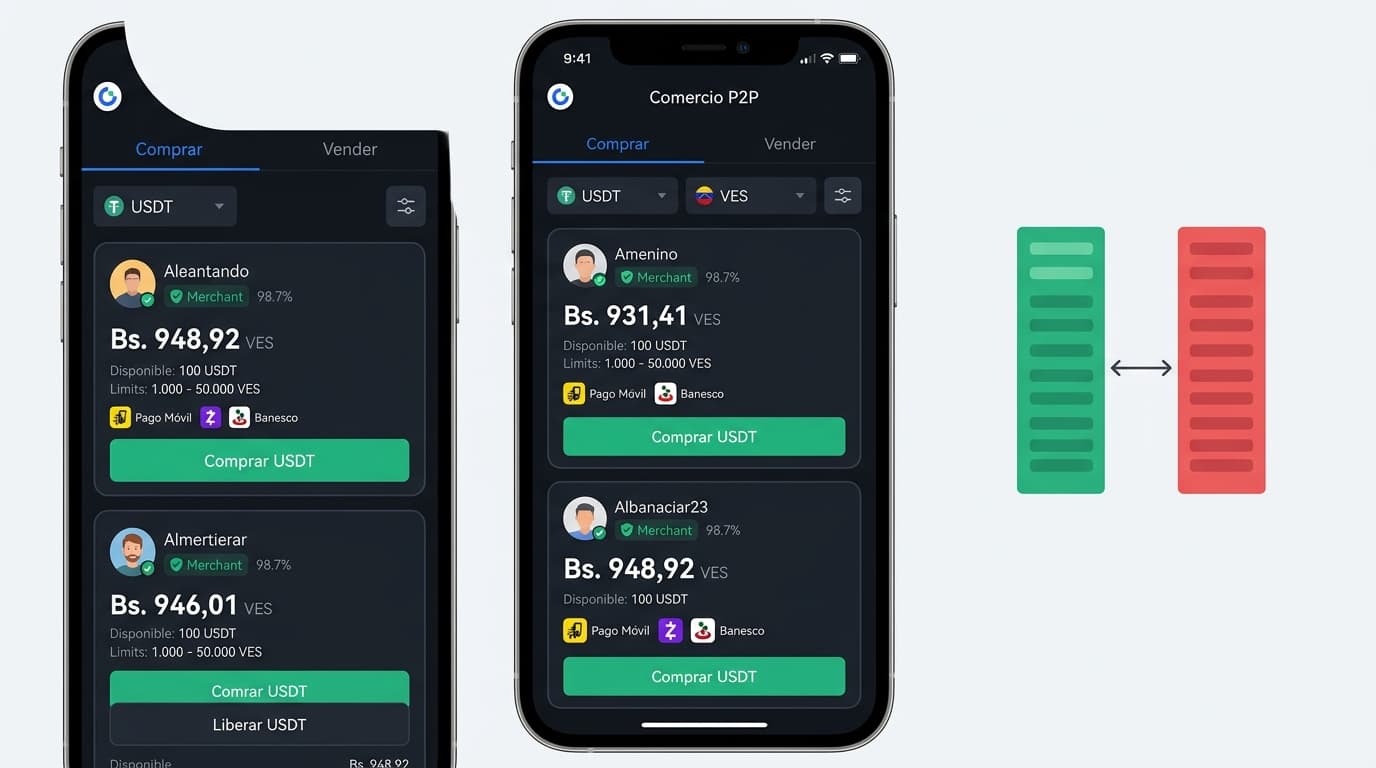 ¿Qué es el spread en el P2P y cómo afecta tus operaciones USDT/VES?