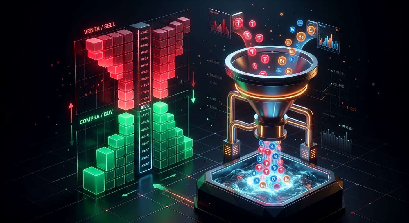 ¿Qué es el Spread P2P y la Profundidad de Mercado? Guía conceptual USDT/VES