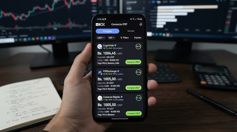 Radar P2P vs. order book: cómo leer el spread real del USDT en Venezuela